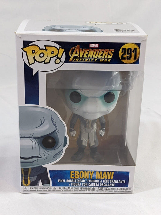 Funko Pop Marvel Avengers Infinity War Ebony Maw Vinyl Bobble-Head #291