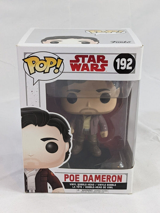 Funko POP! Star Wars - Poe Dameron Vinyl Bobble-Head Collectible Figure #192