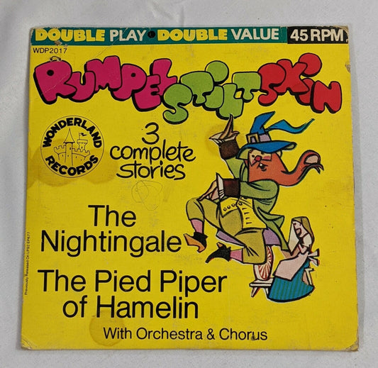 Rumpelstiltskin The Nightingale & The Pied Piper of Hamelin Vinyl by Wonderland