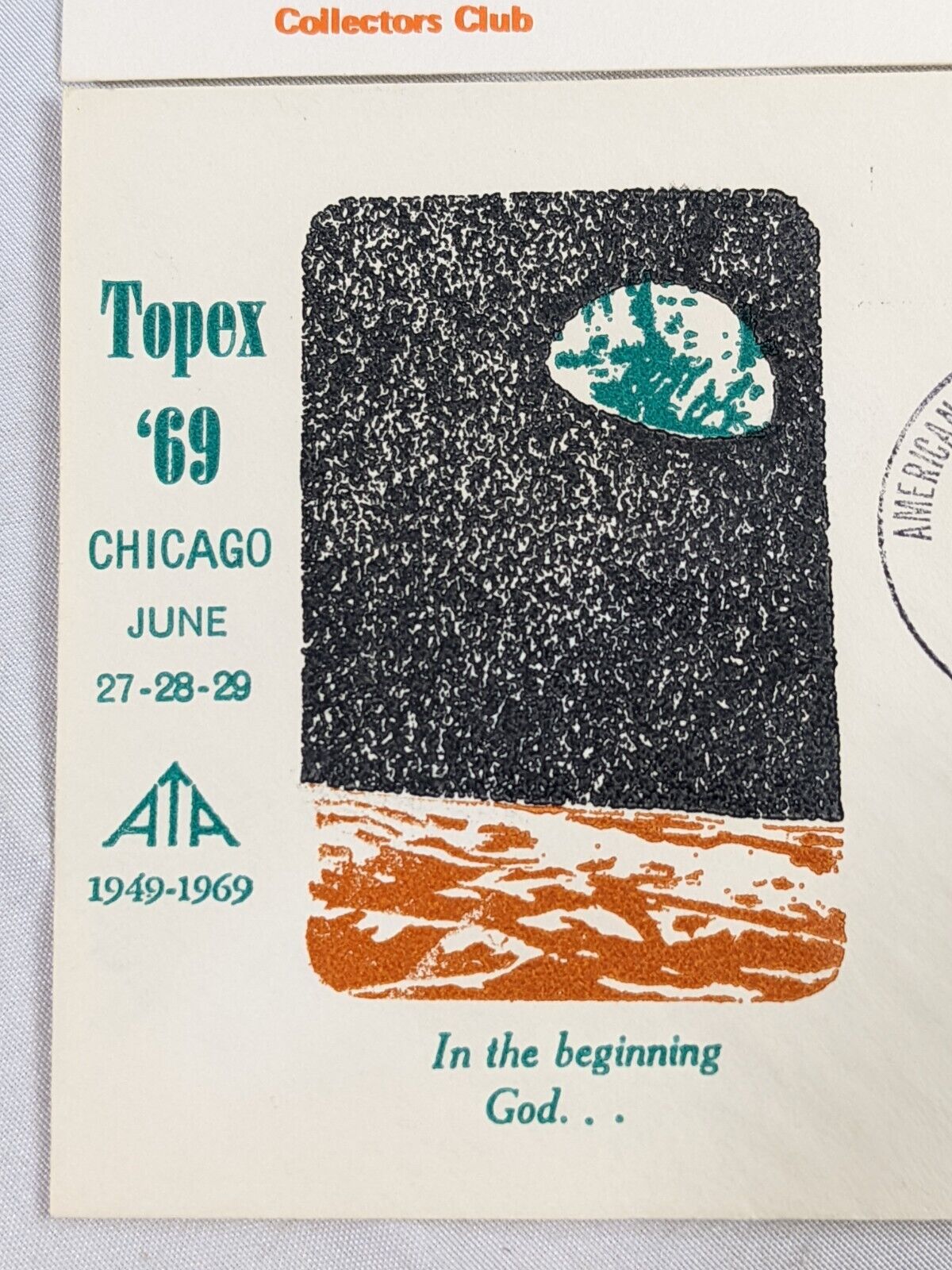 Set of 2 Topex 69 & 78 Postage Envelope Stamps Collectibles