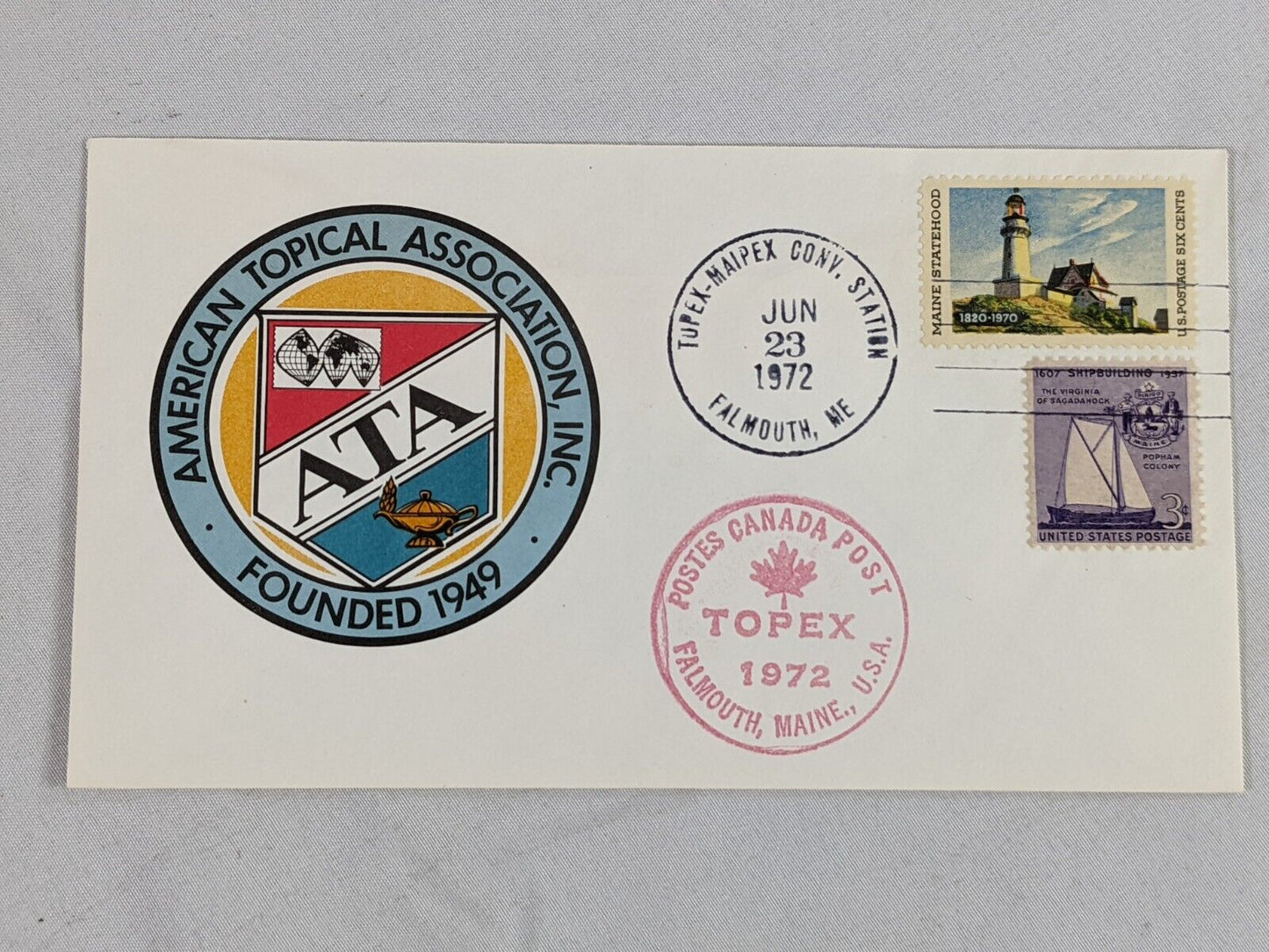 ATA American Topical Association Inc Postage Envelope Stamps Collection