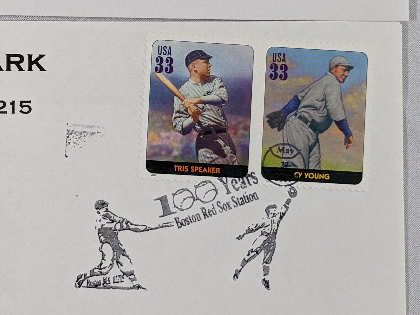 Fenway Boston Park Baseball's Legendary Playing Fields Postage Stamps Collection