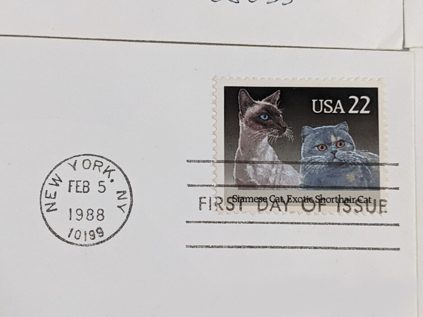 Lot of 4 Spay Neuter First Day of Issue Postage Envelope Stamps Collection