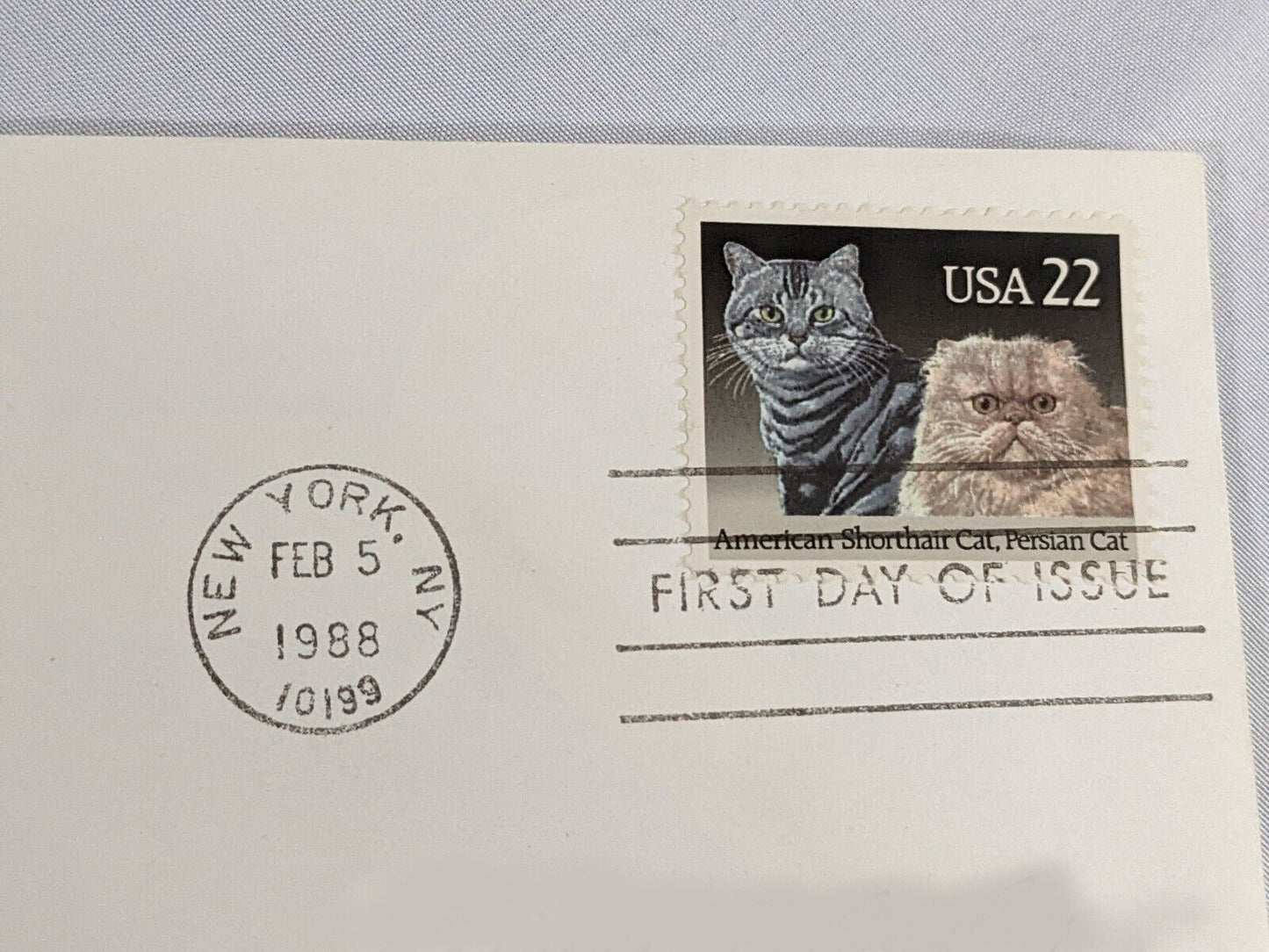 Lot of 4 Spay Neuter First Day of Issue Postage Envelope Stamps Collection