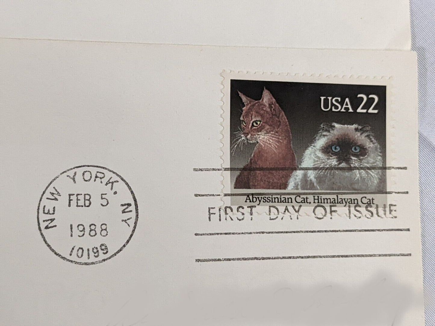 Lot of 4 Spay Neuter First Day of Issue Postage Envelope Stamps Collection