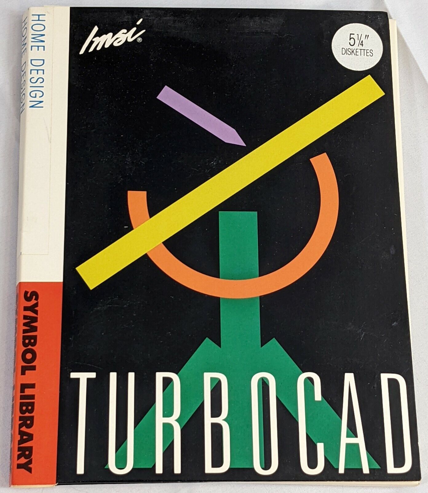 Imsi TurboCad Home Design Symbol Library 5-1/4" Diskettes