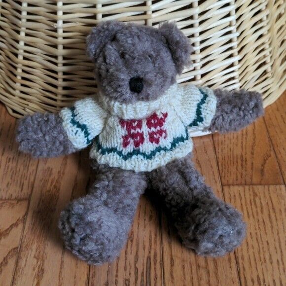 Boyds Collection Bear and Rabbit 8inch in sweaters