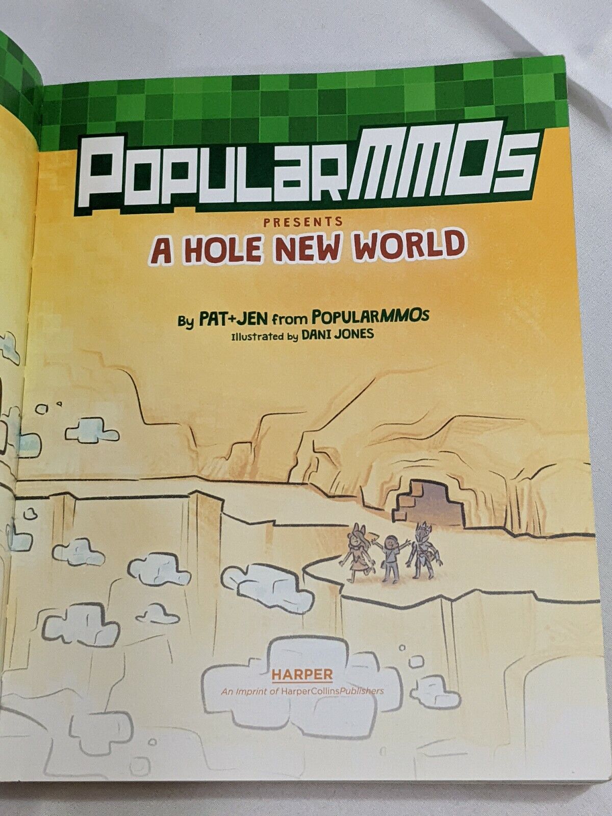 Popular MMOs A Hole New World Graphic Novel 2018 By Pat and Jen YouTube Book