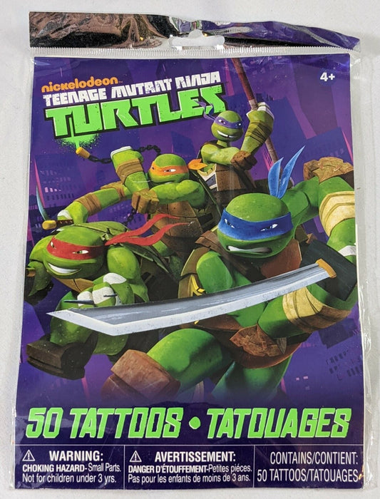 Savvi Nickelodeon Teenage Mutant Ninja Turtles 50 Temporary Tattoos