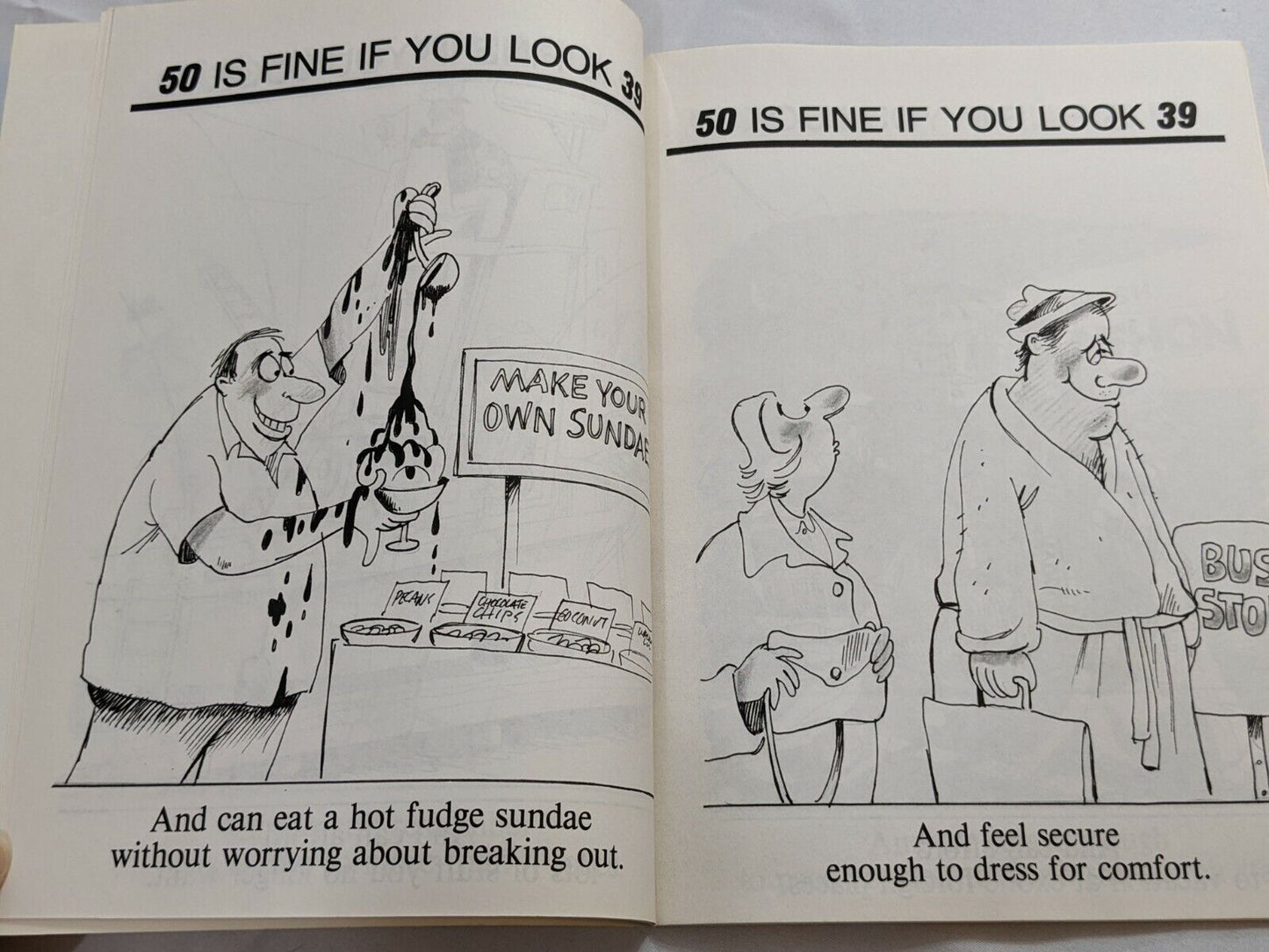 50 is Fine if You Look 39 1987 Booklet Gag Gift by Ivory Tower Publishing Co Inc