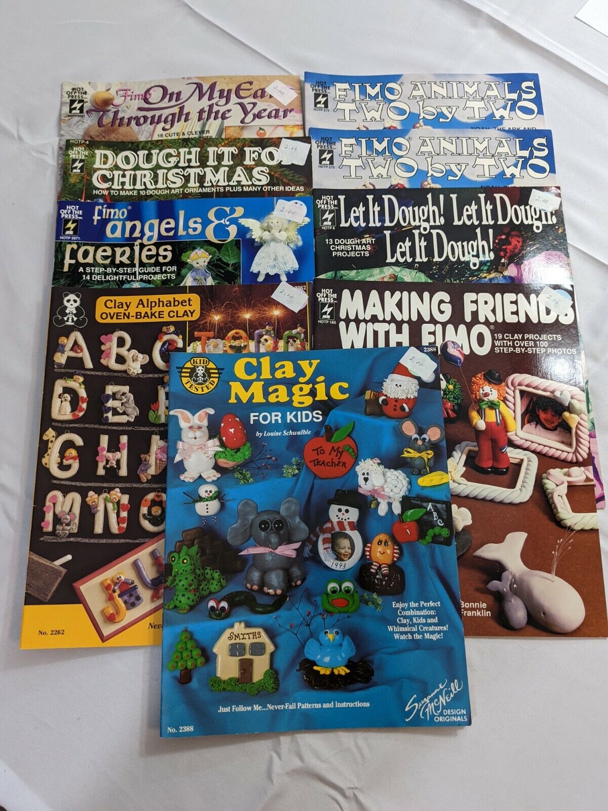 Lot of 9 Vintage Hot Off The Press & Kid Tested Magazine Set