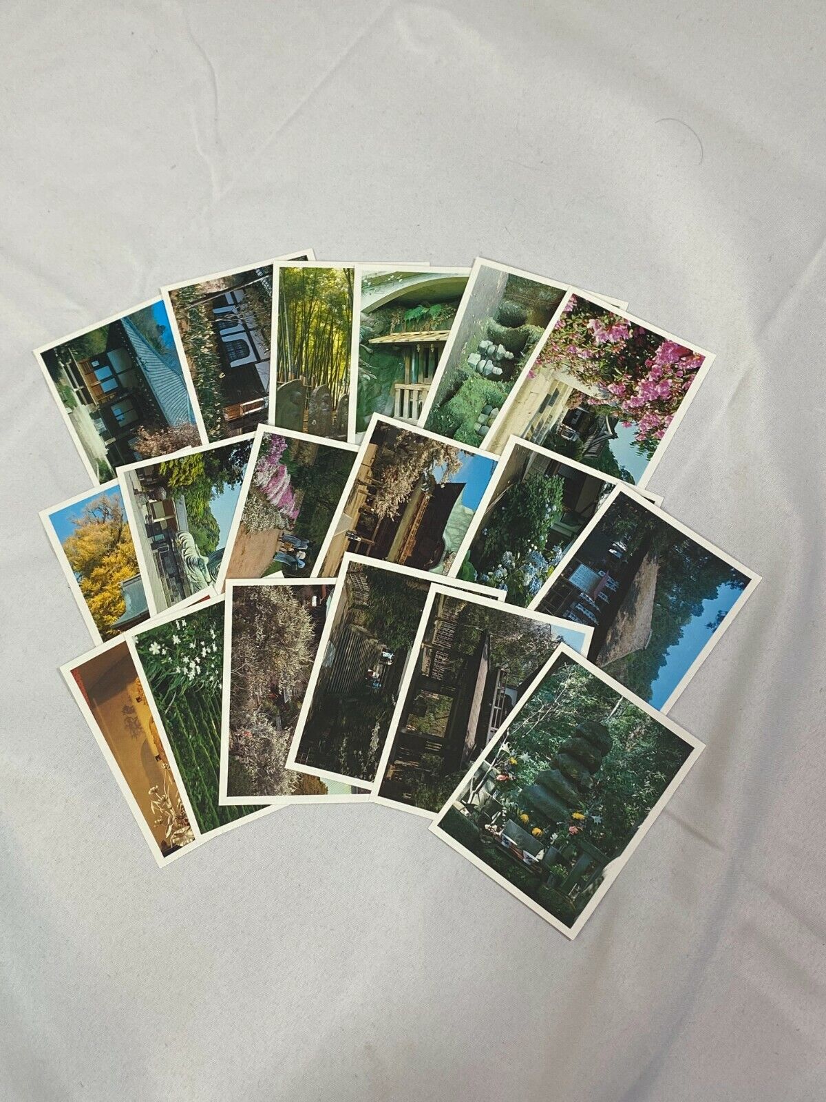 18-Pieces Vintage Kamakura Mini Mini Card Japan  Collectible Postcards