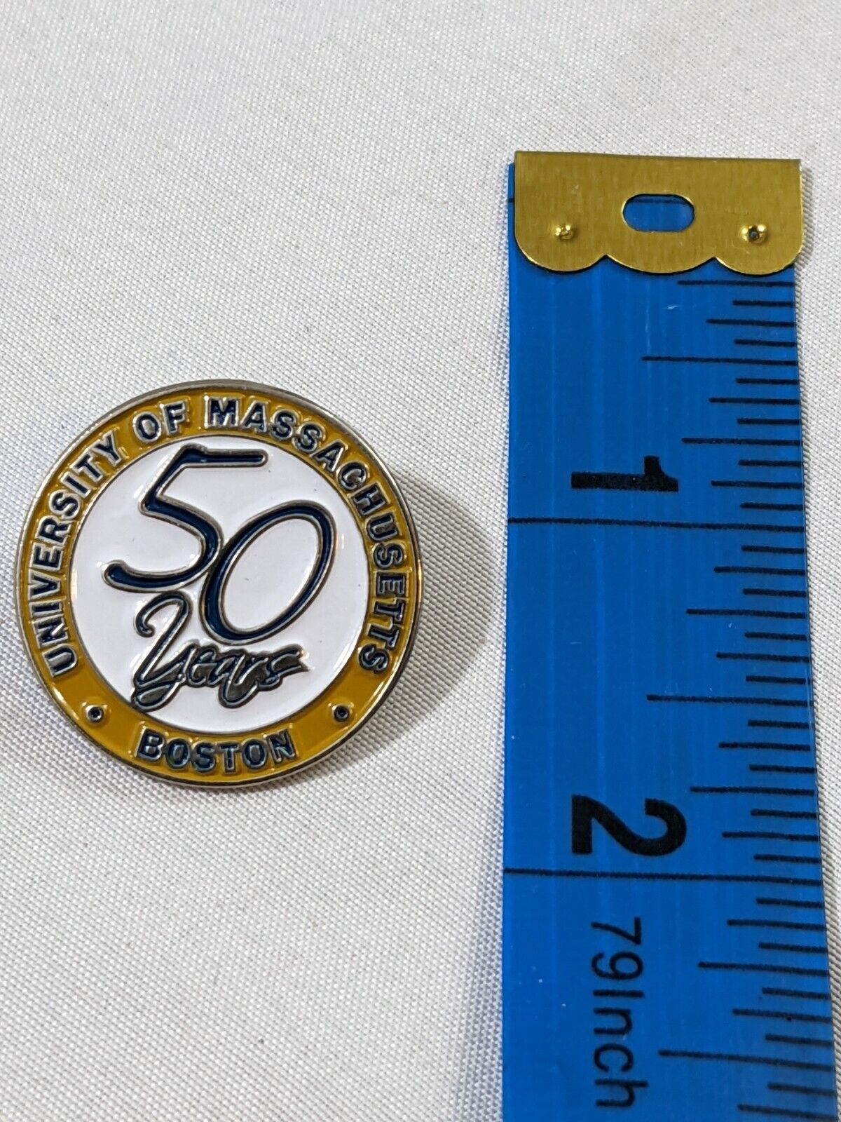 University of Massachusetts Boston 50 Years Collectible Pin