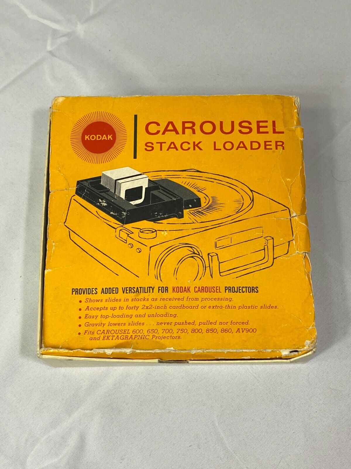 Kodak Carousel Slide Projector Stack Loader