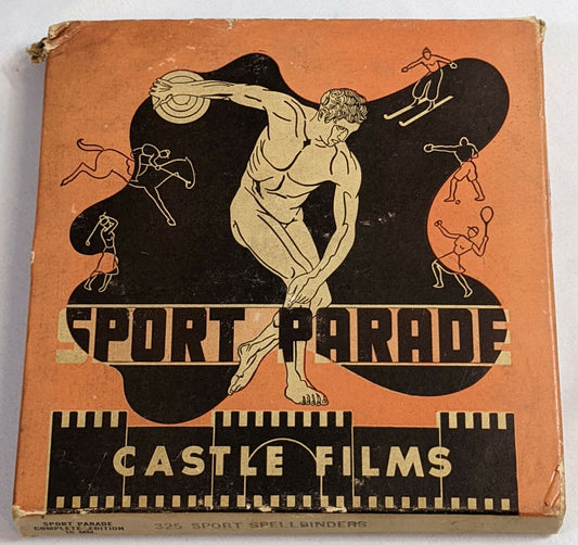 Castle Films Sport Parade Sport Spell Binders #325 Complete Edition 16mm