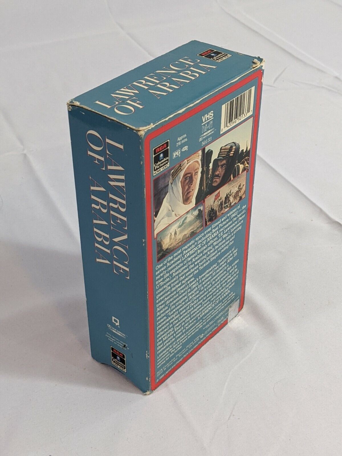 Lawrence of Arabia Peter O'Toole VHS Video Tape Set by Columbia Pictures