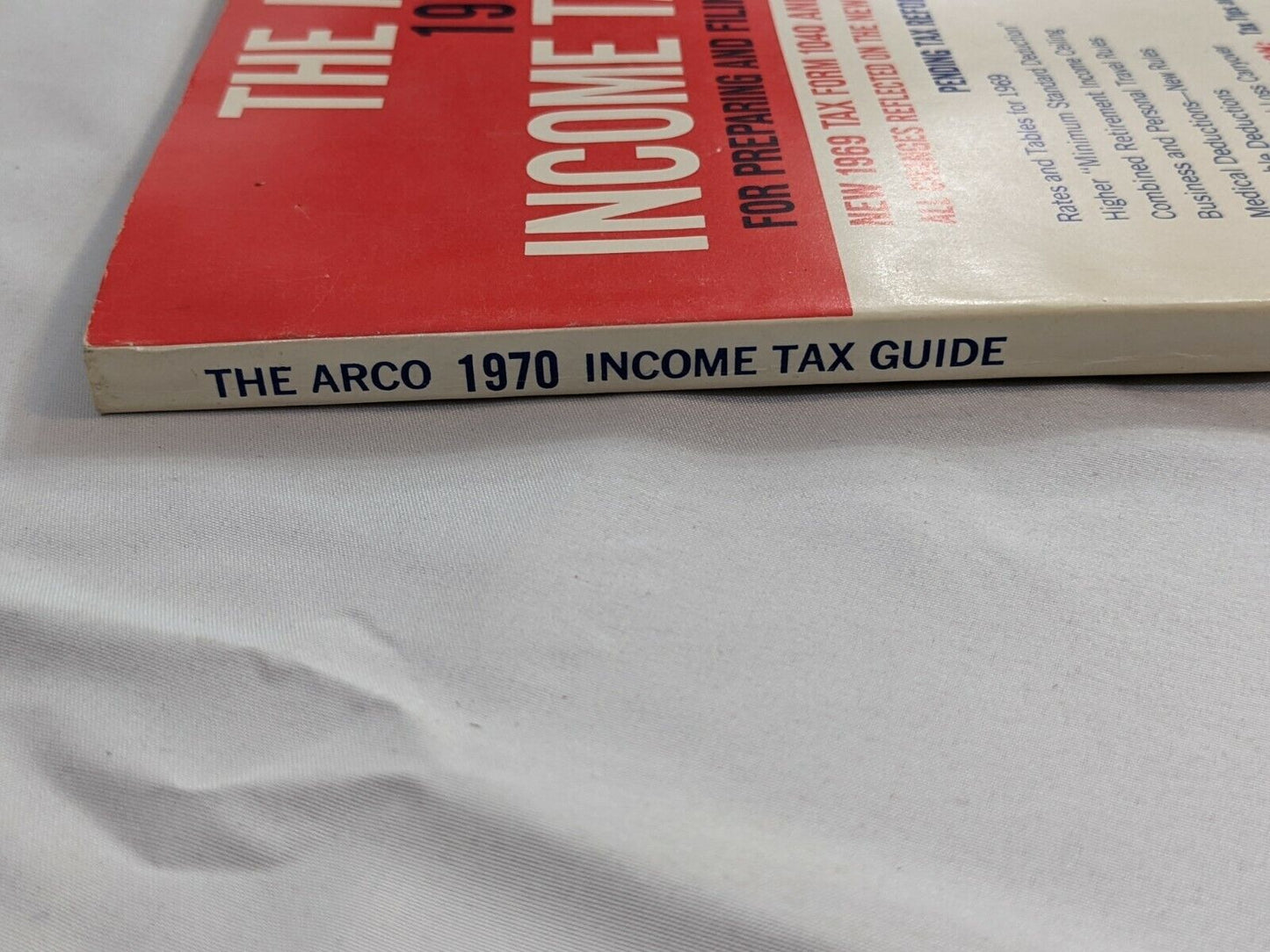 Lot of 2 Income Tax Guide Books