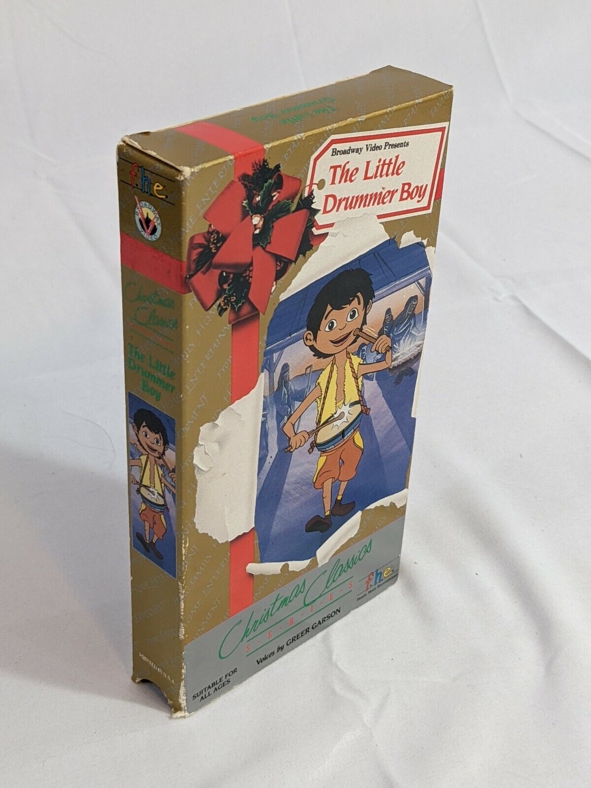 The Little Drummer Boy Christmas Classics Series Vintage VHS Tape Collectible