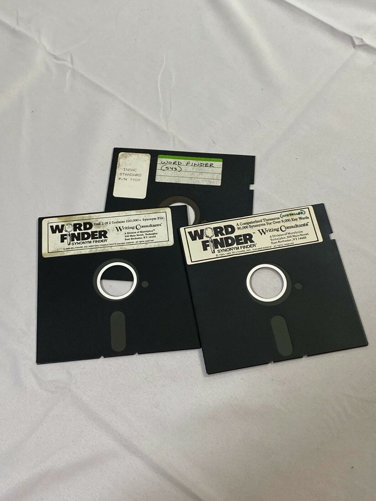 Vintage Word Finder Synonym Finder A computerized Thesaurus Installer Diskette