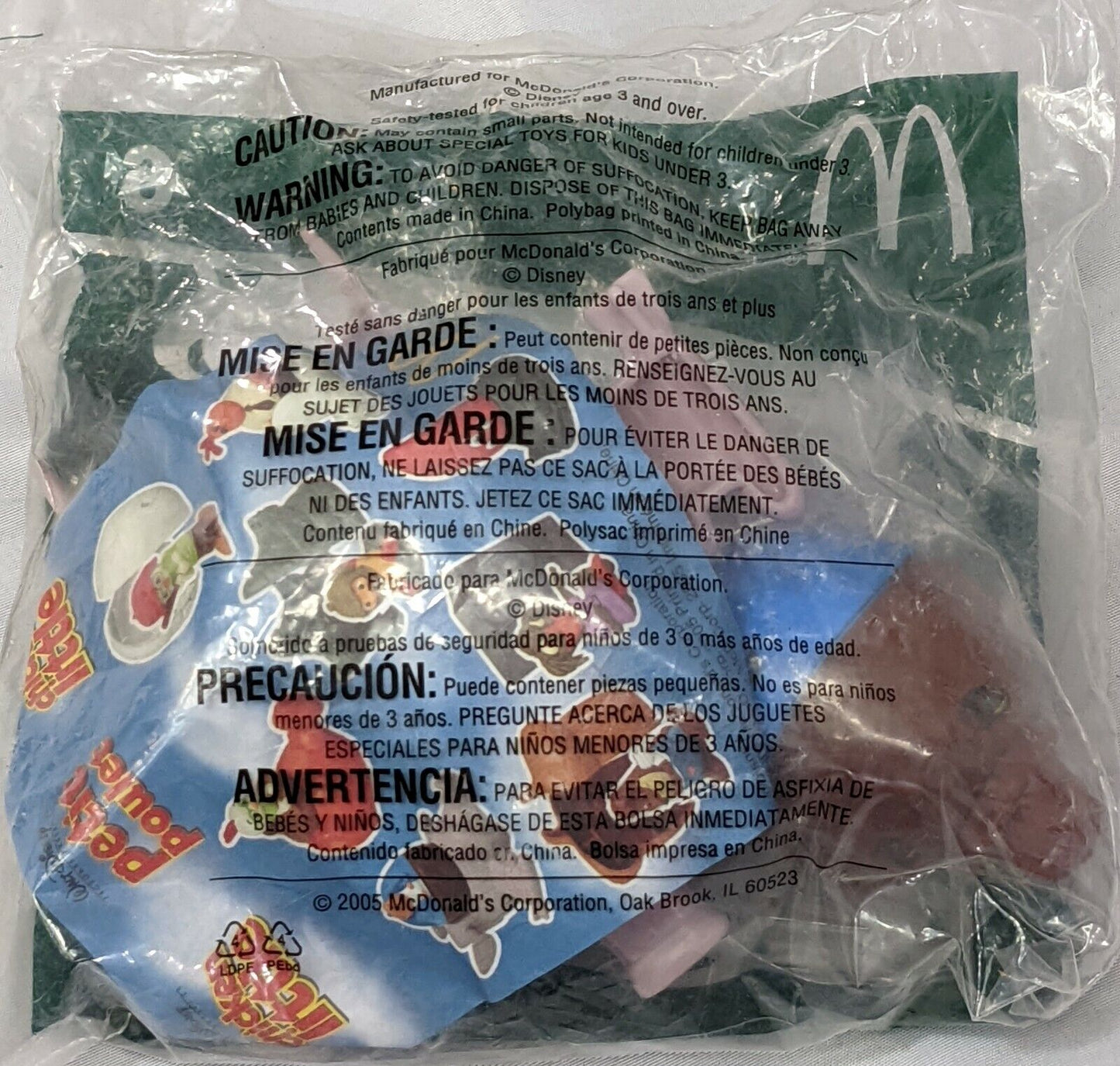 McDonalds Happy Meal Toy Walt Disney Chicken Little Runt of the Litter