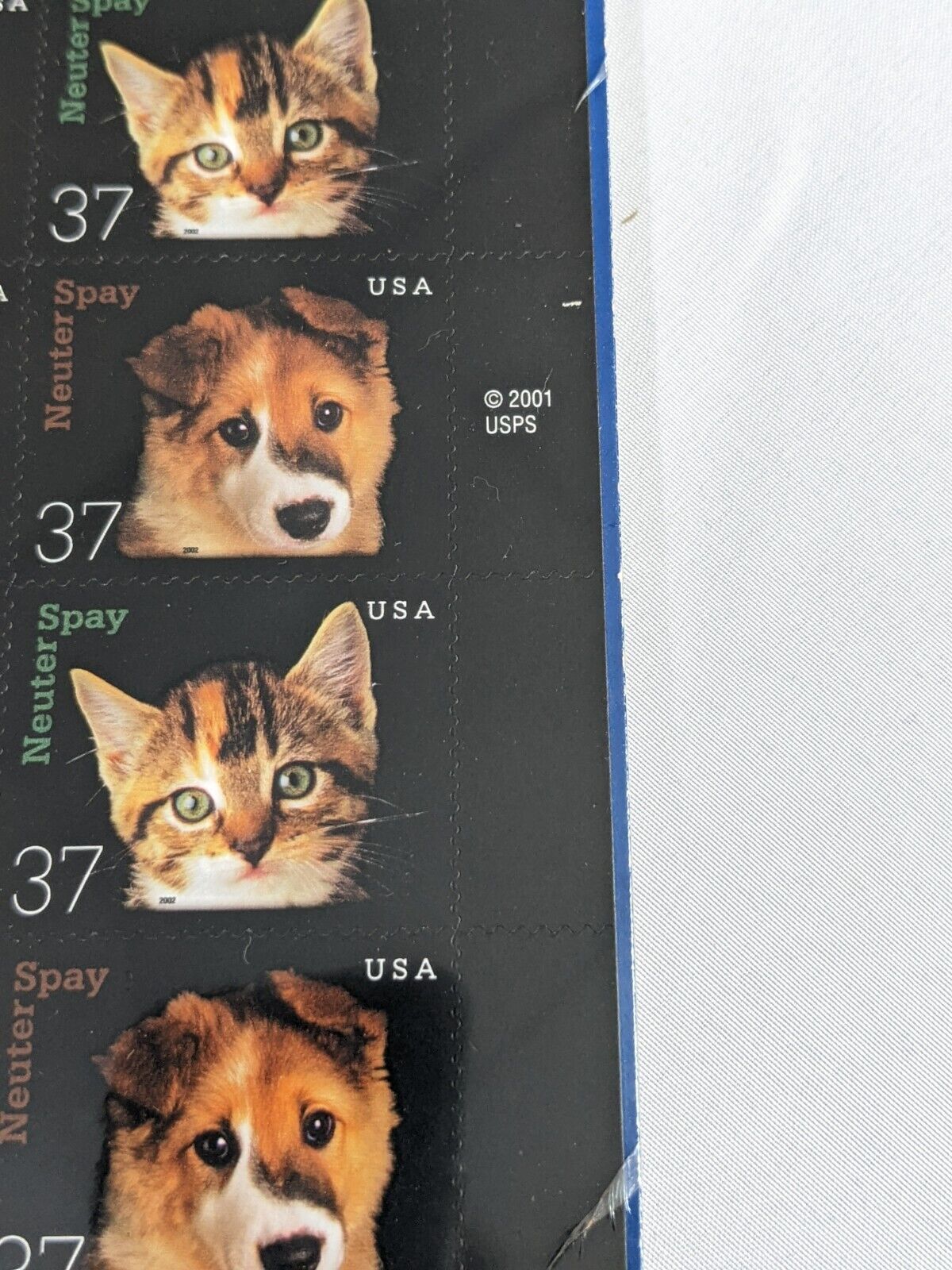 United States Postal Service USPS Postage Stamps Neuter or Spay Self Adhesive