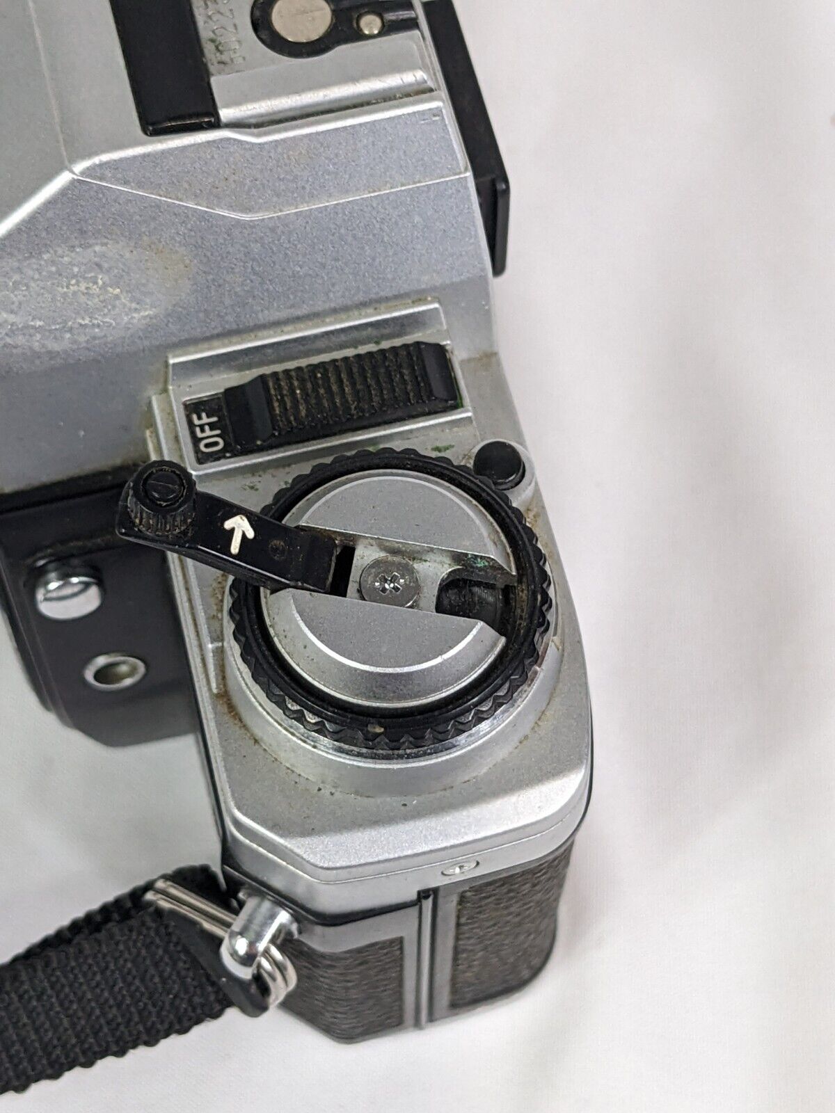 Minolta X-370 35mm Film Camera with Neck Strap