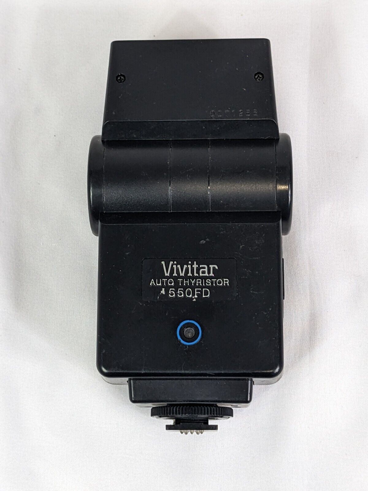 Vivitar Auto Thyristo 550FD Camera Flash Adapter Black