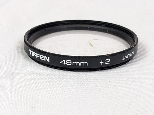 SET OF 3 Camera Lens Filter Tiffen 49mm +2 +4 Hoya 49mm Skylight 1B