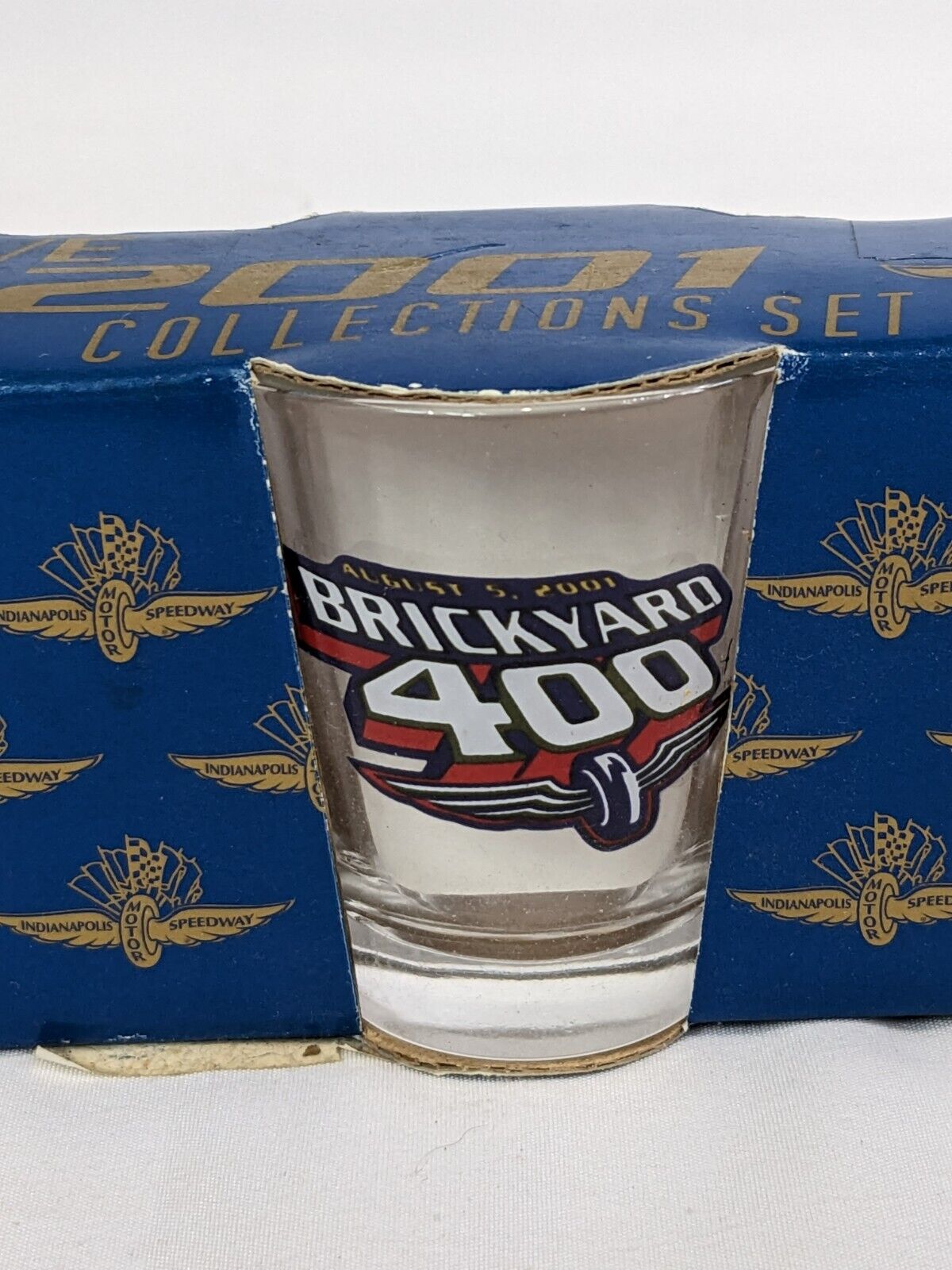 Indianapolis Motor Speedway Exclusive 2001 Collections Set Shot Glass Set of 4