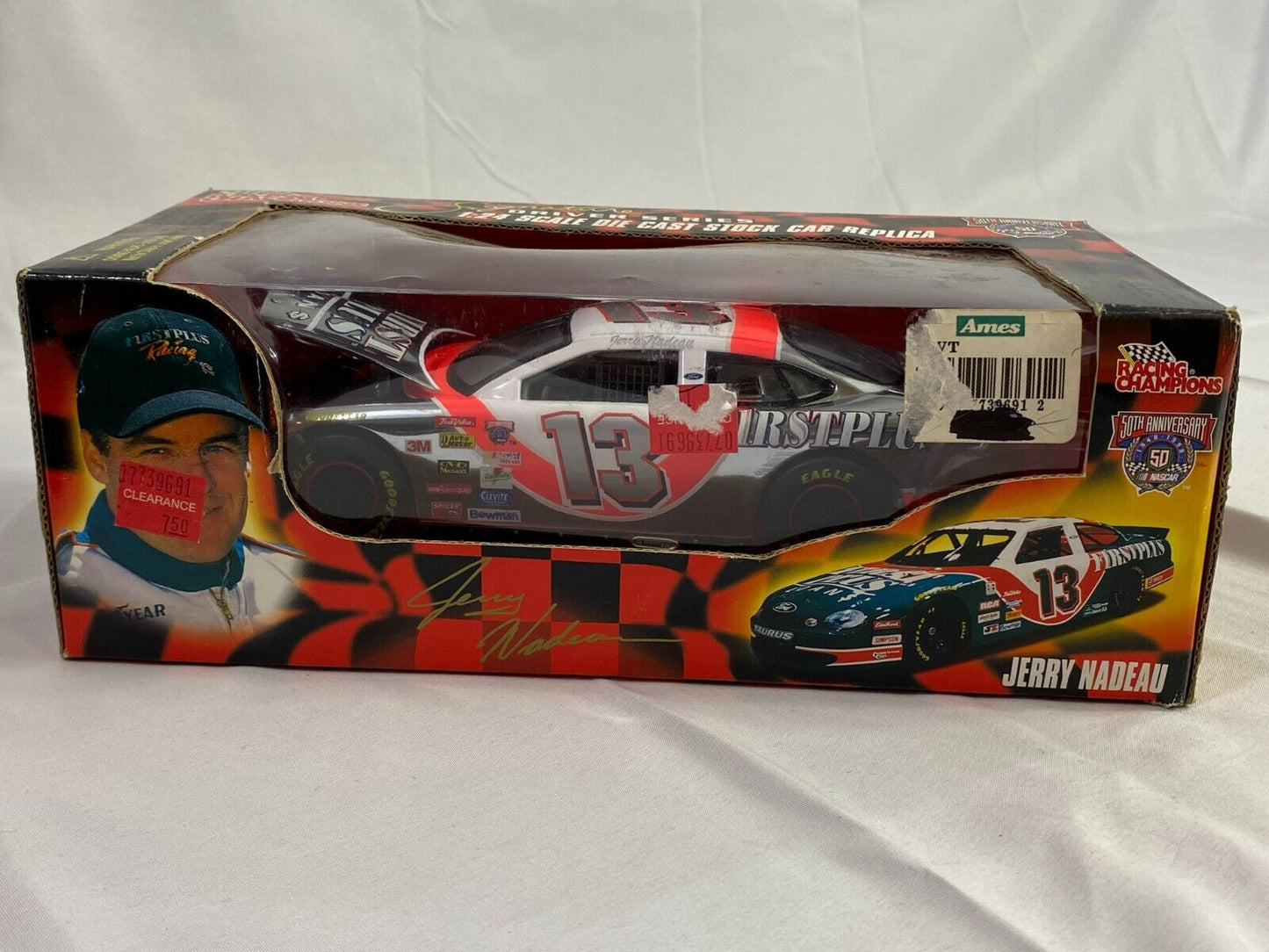 Racing Champions Signature Driver Series Jerry Nadeau 1:24 Diecast Stock Replica