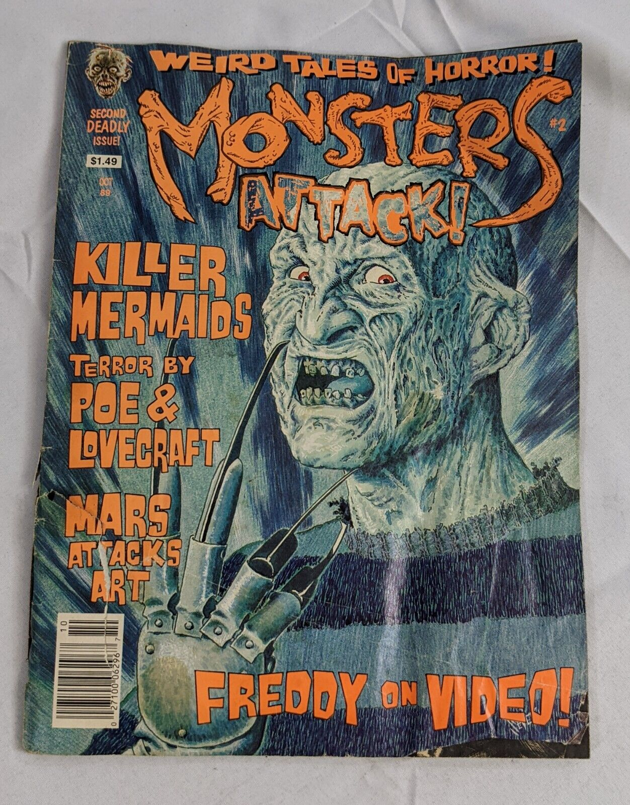 Weird Tales of Horror! Monsters Attack! Second Deadly Issue! Freddy on Video