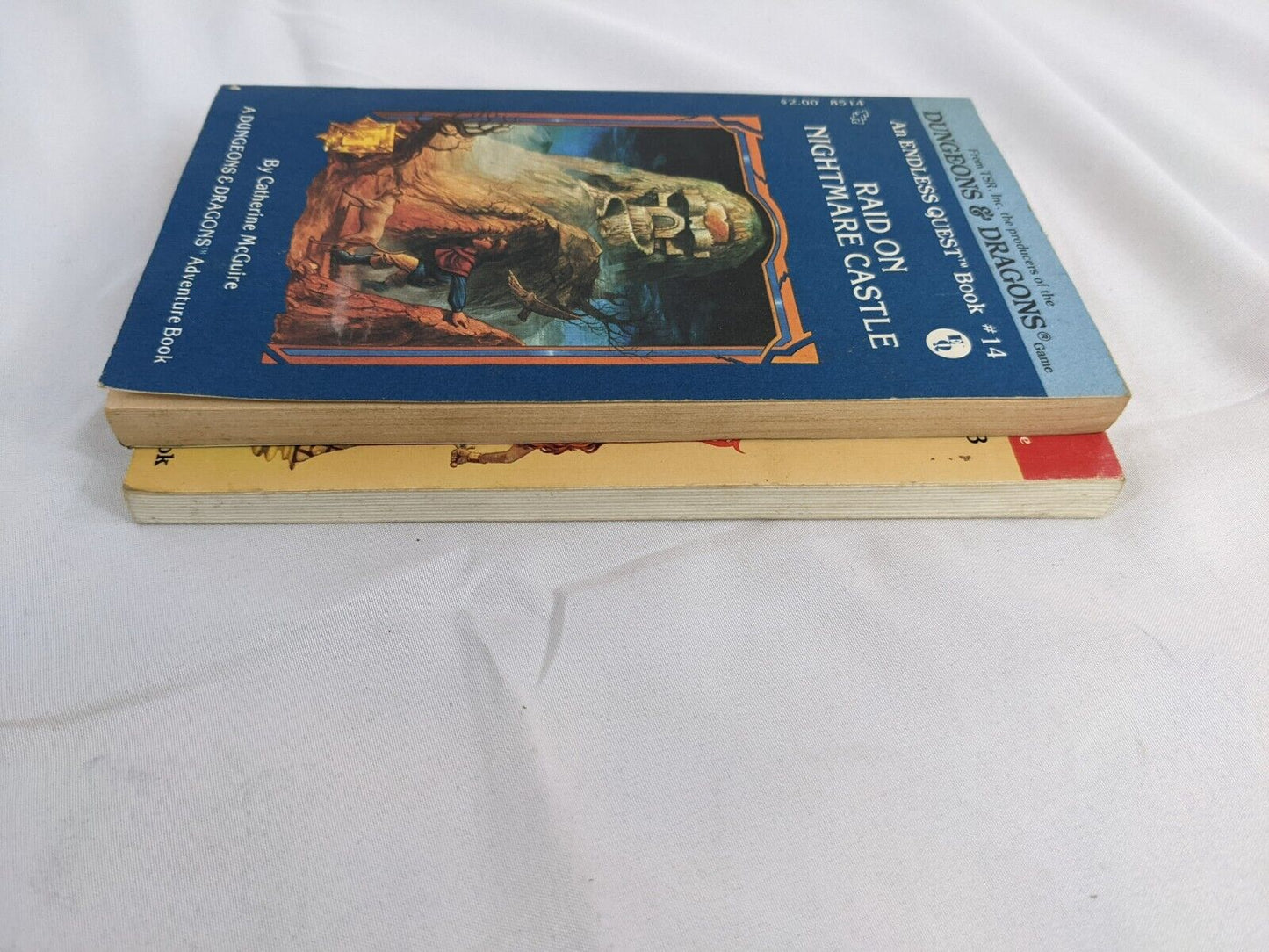 Dungeons & Dragons Adventure Book Endless Quest Book #14 & #3 Vintage! Lot of 2