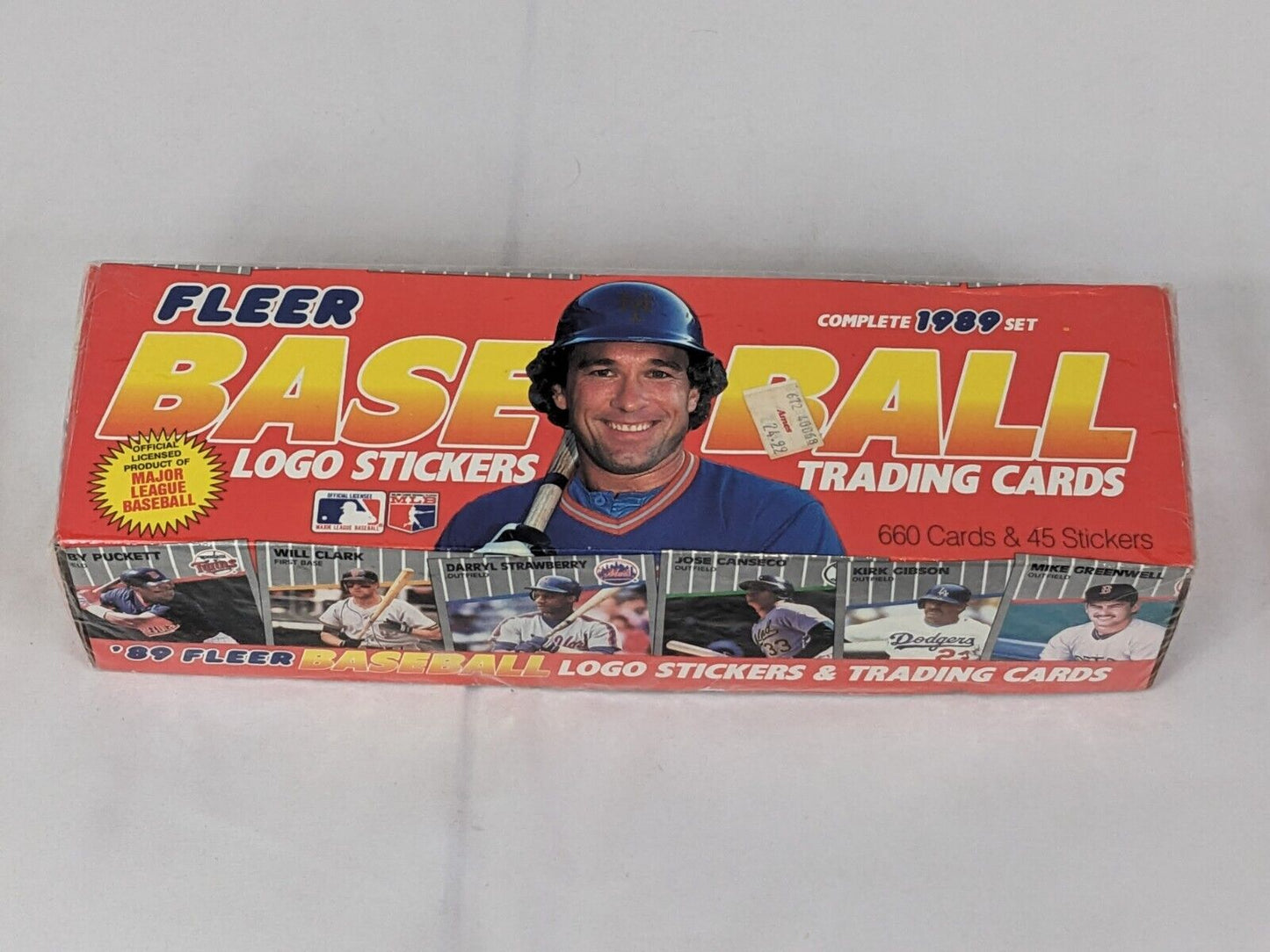 Fleer Complete 1989 Set Major League Baseball MLB Logo Stickers & Cards Sealed