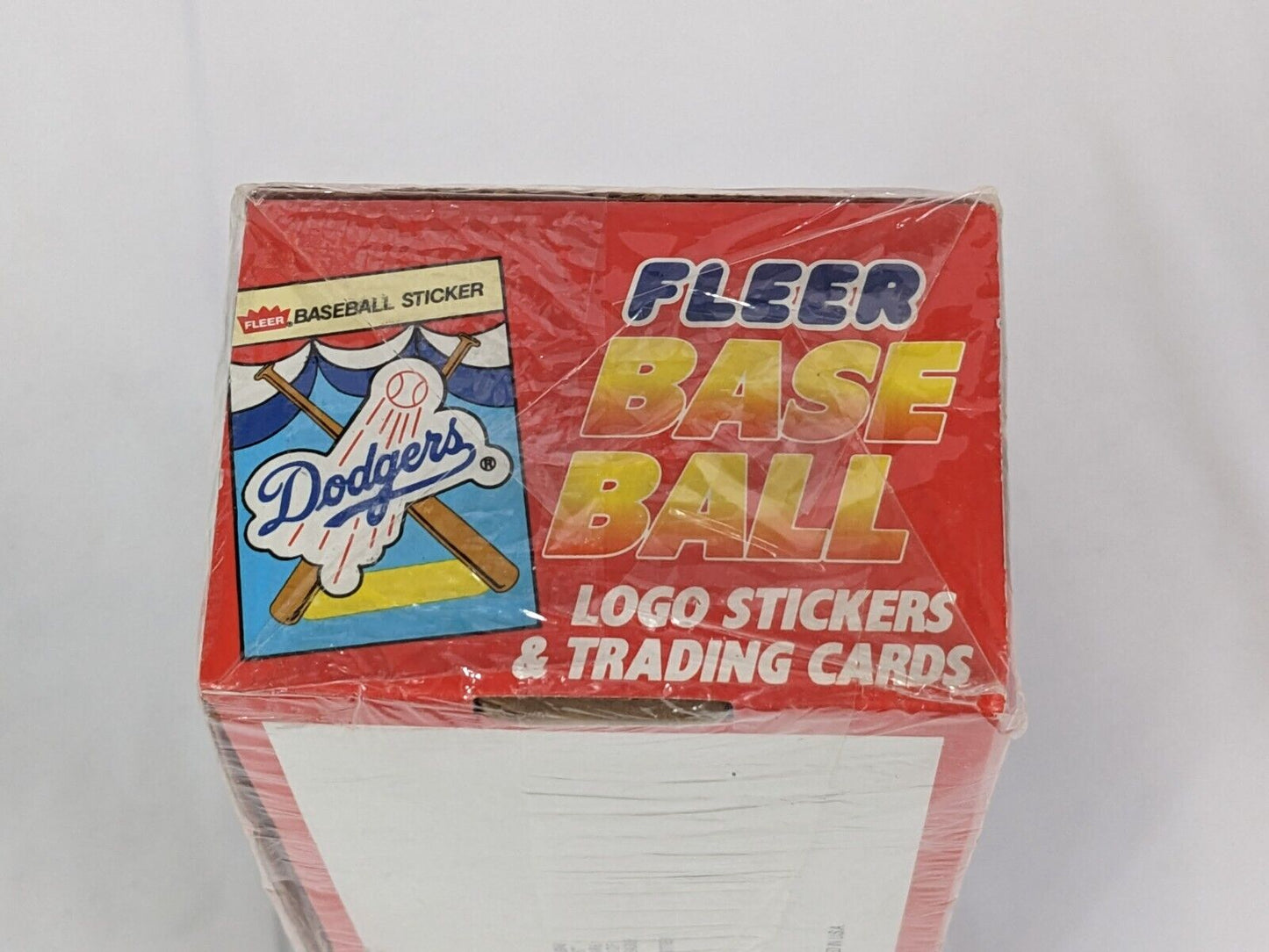 Fleer Complete 1989 Set Major League Baseball MLB Logo Stickers & Cards Sealed