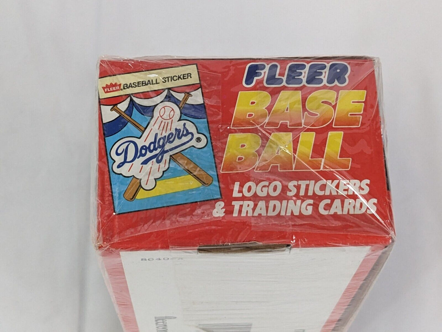 Fleer Complete 1989 Set Major League Baseball MLB Logo Stickers & Cards Sealed