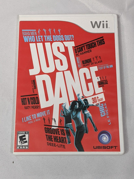 Nintendo Wii Just Dance by Ubisoft with Instruction Booklet 30+ Tracks