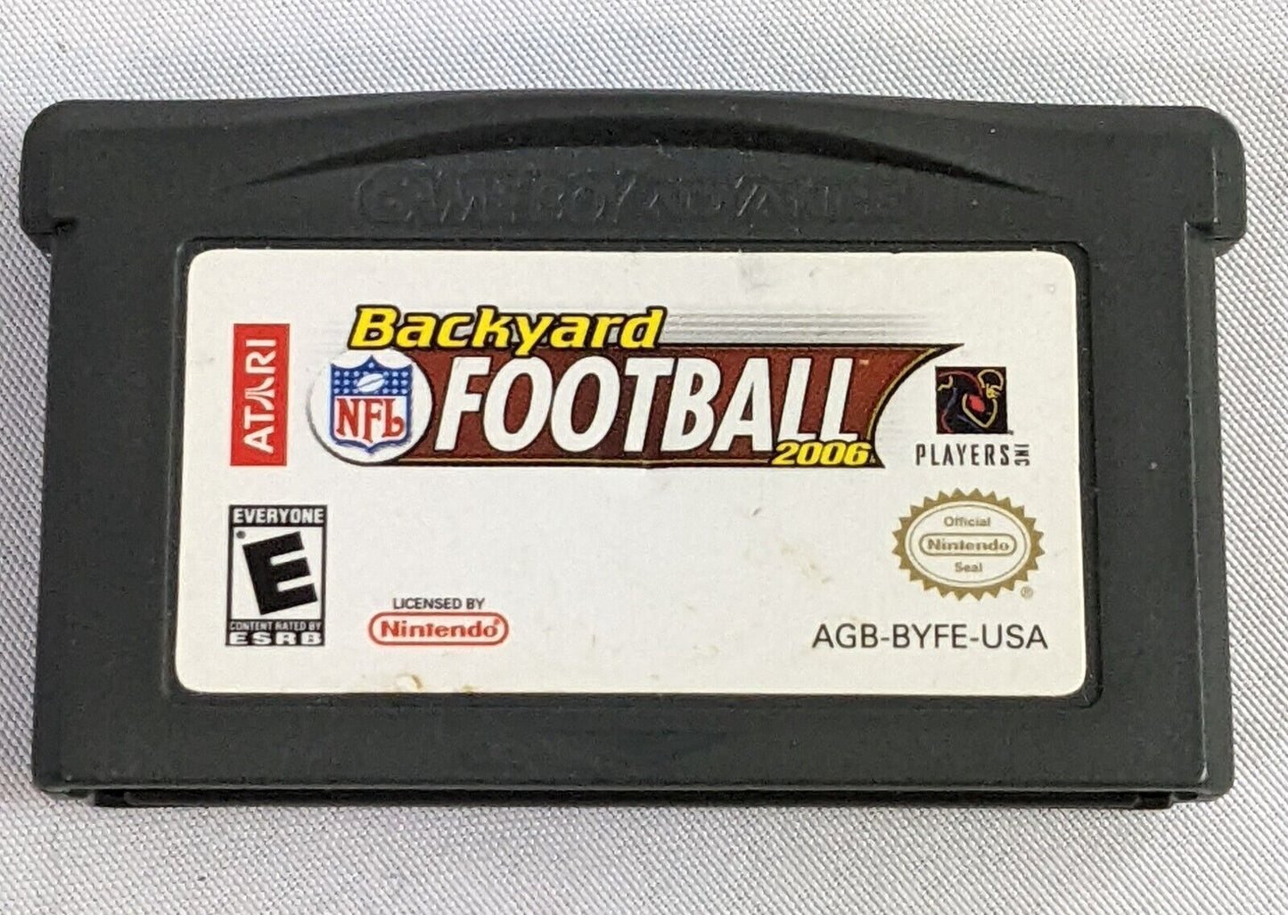 Nintendo Gameboy Advance NFL Backyard Football 2006 Video Game Cartridge English