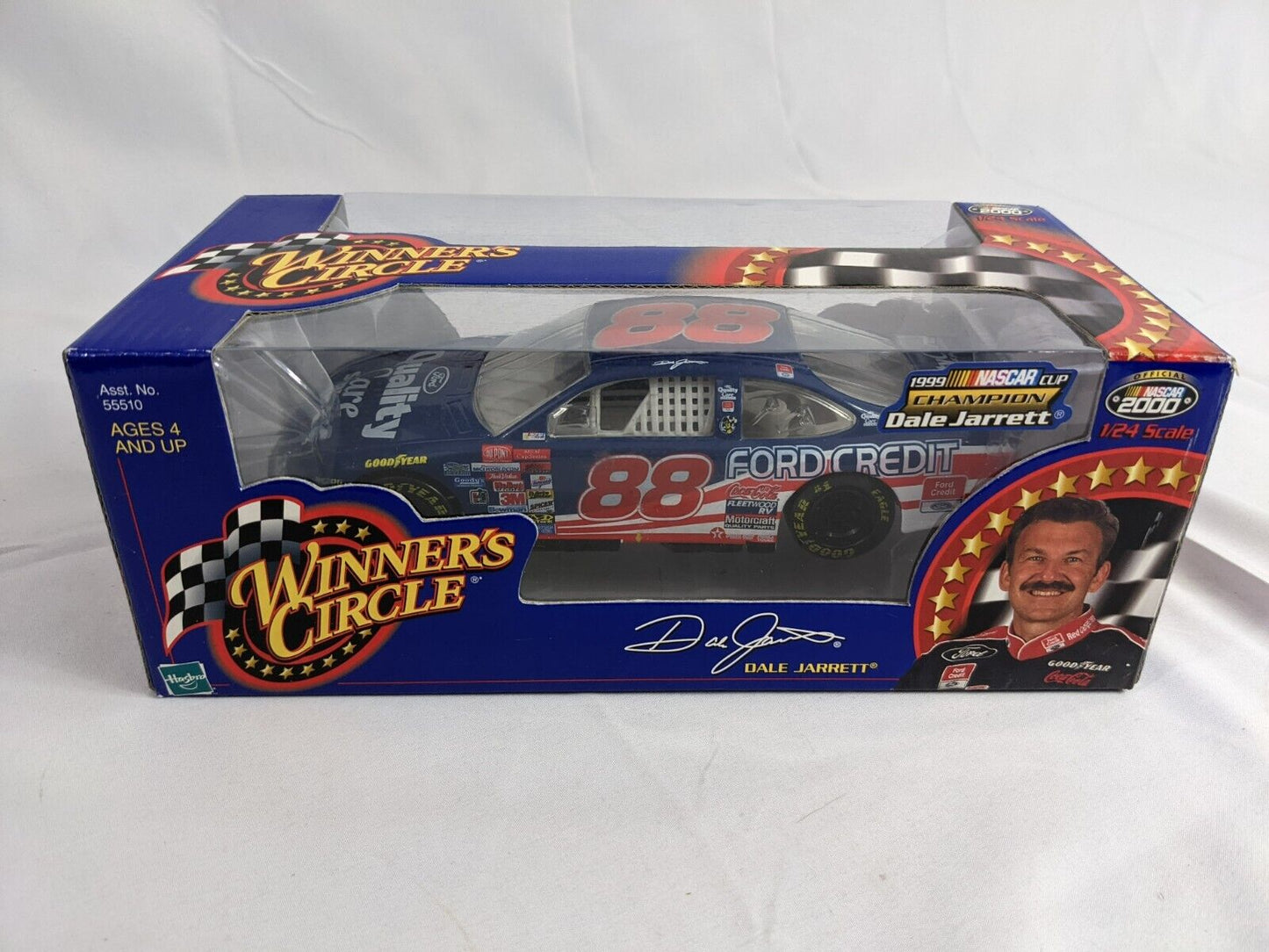 Winner's Circle Nascar 2000 Dale Jarrett 1/24 Scale Diecast Collectible Toy