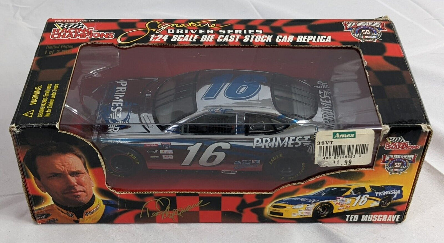 Racing Champions Signature Driver Series Ted Musgrave 1:24 Diecast Stock Car