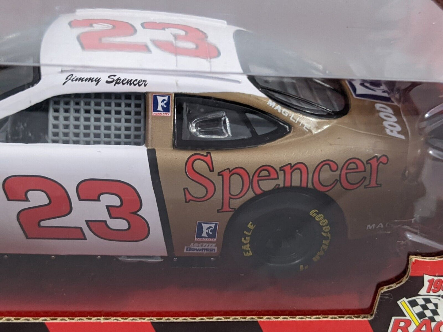 Racing Champions Originals Nascar Jimmy Spencer 1:24 Die Cast Stock Car Replica