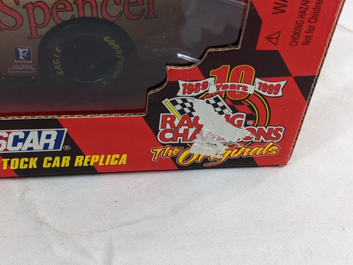 Racing Champions Originals Nascar Jimmy Spencer 1:24 Die Cast Stock Car Replica