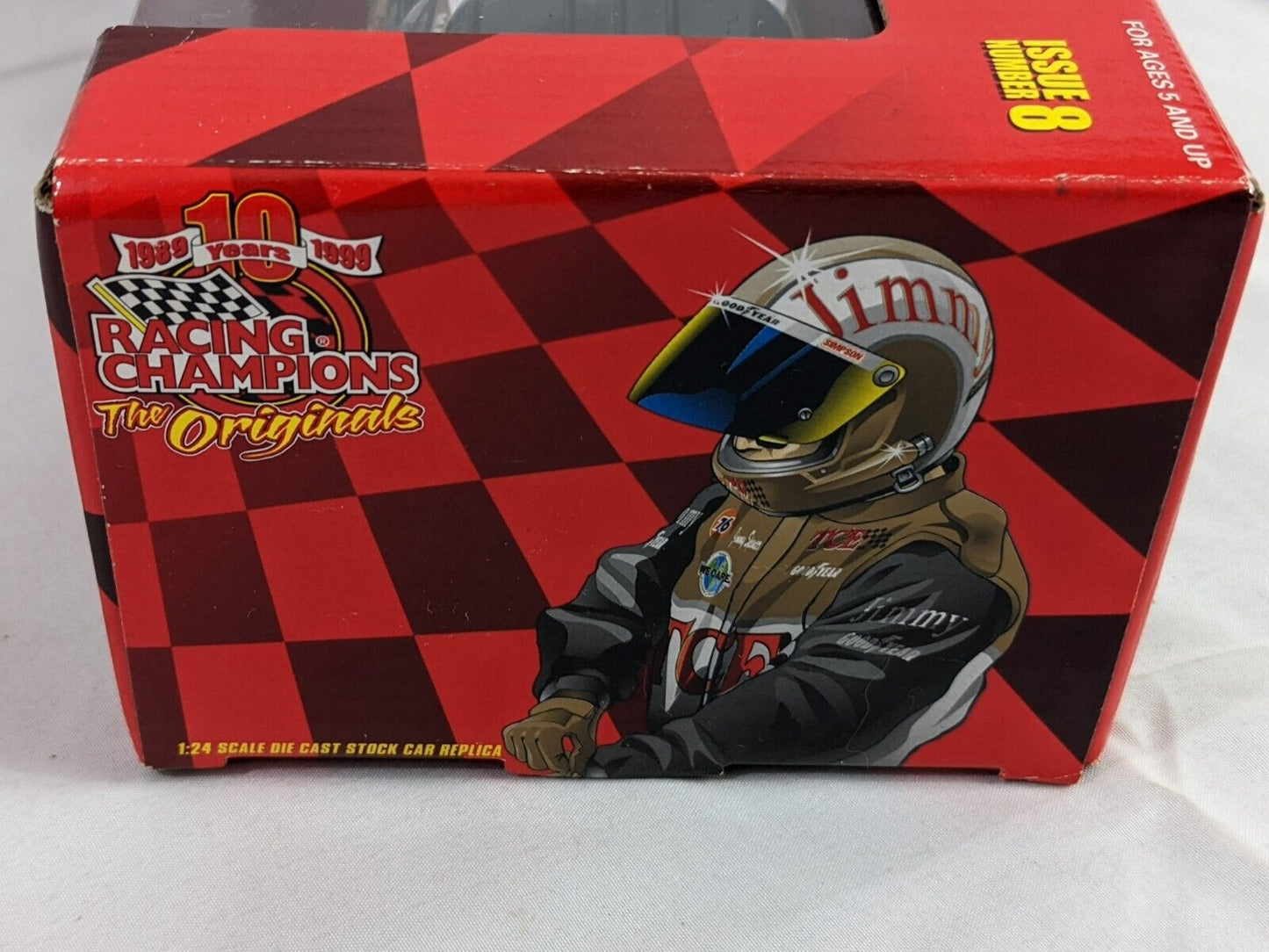 Racing Champions Originals Nascar Jimmy Spencer 1:24 Die Cast Stock Car Replica