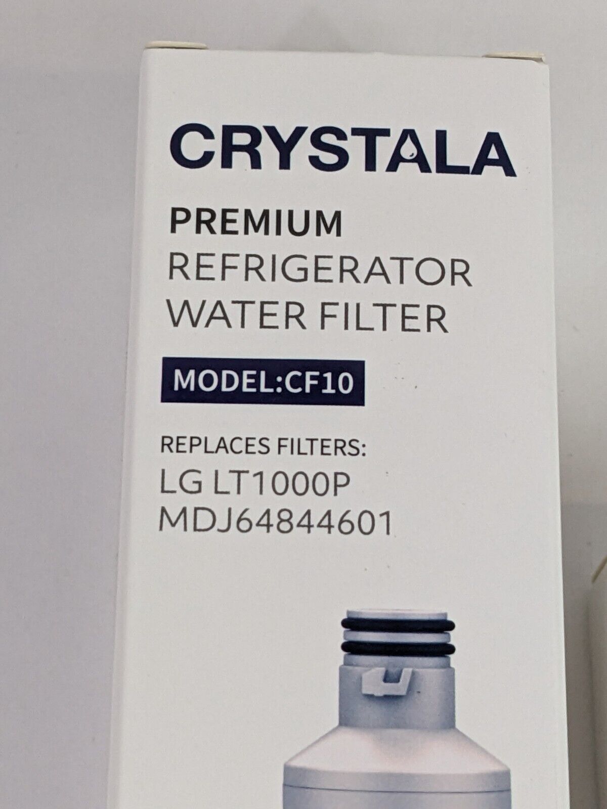 LG LT120F Activated Carbon Air Filter 3-Pack & Crystala Ref Water Filter CF10