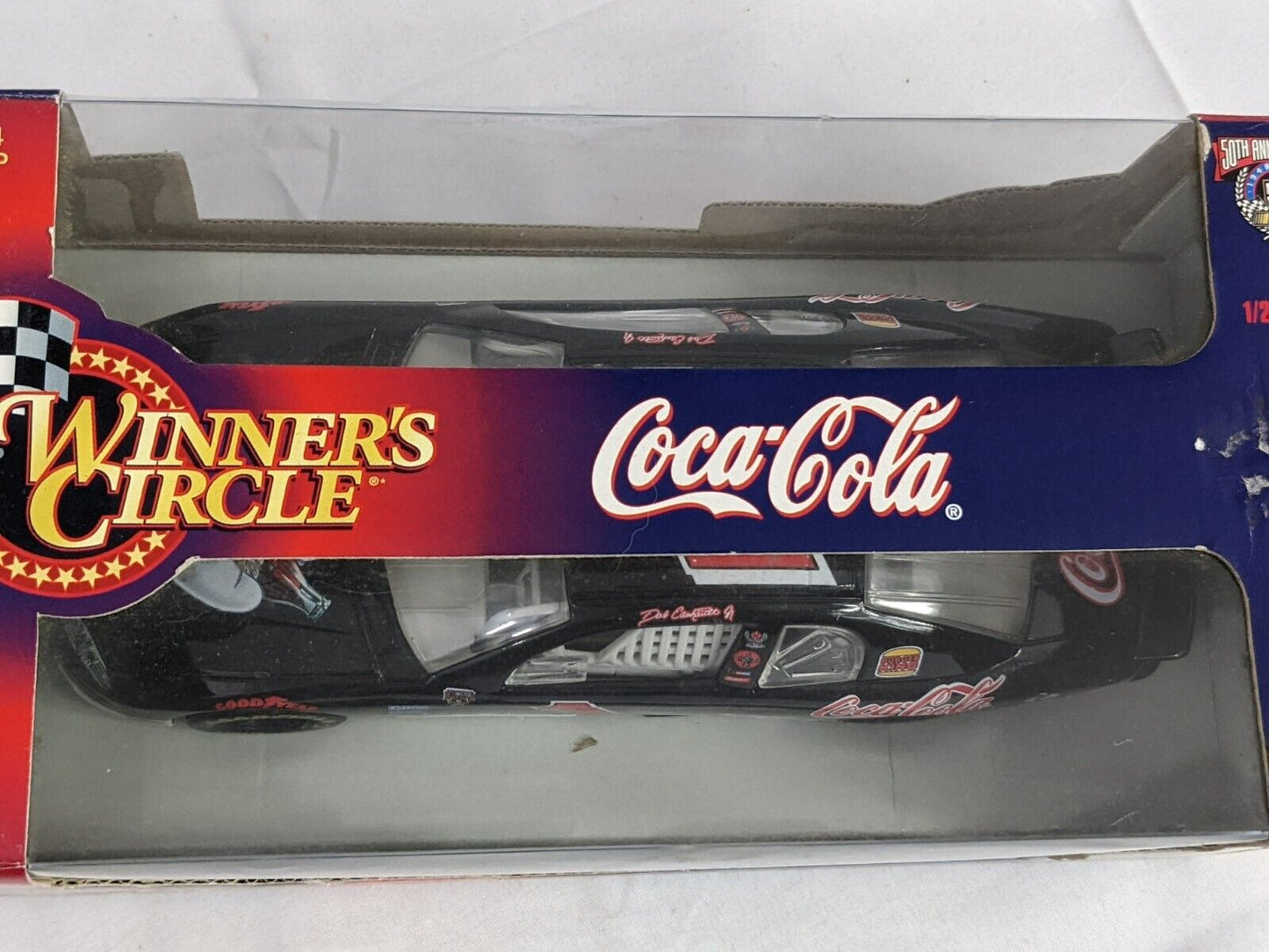 Winner's Circle Coca-Cola Dale Earnhardt Jr 1/24 Scale Diecast 50th Anniversary