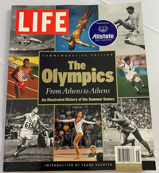 Life Magazine The Olympics From Athens To Athens Commemorative Edition 2004