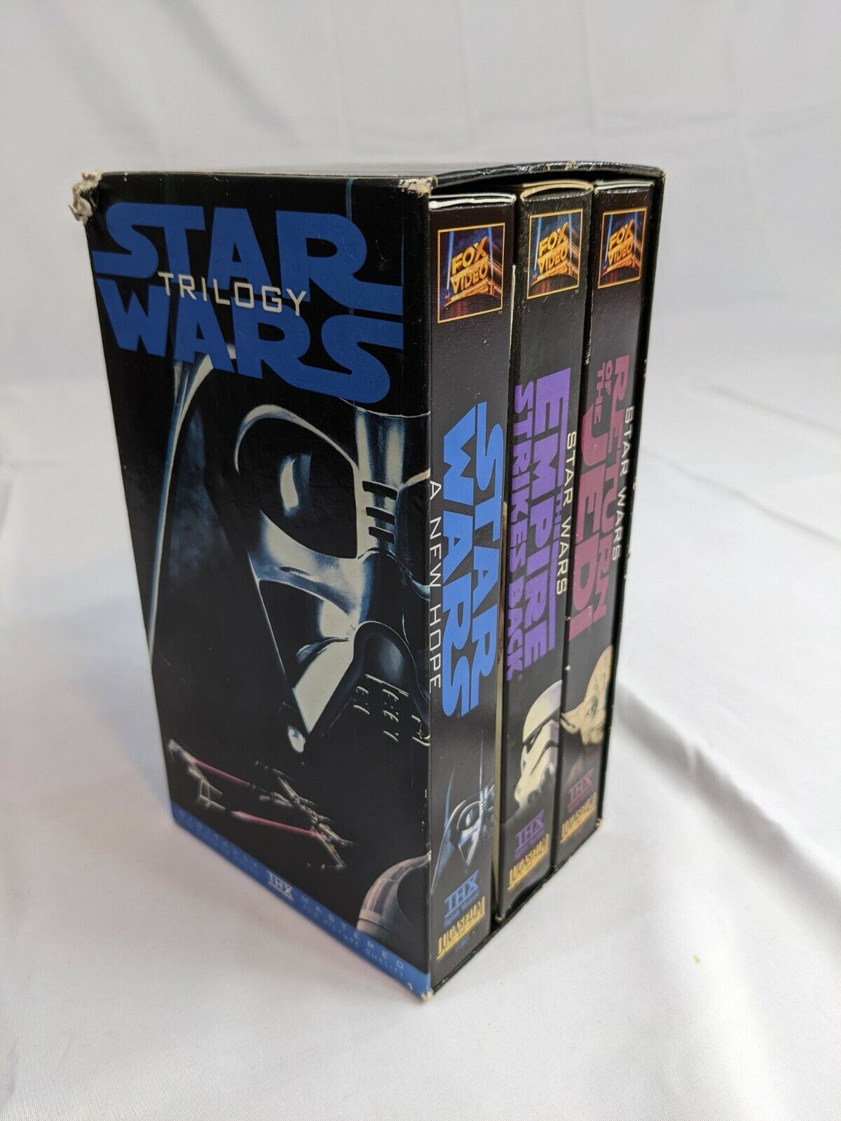 Star Wars Trilogy 3-Tape Set (VHS 1995) Digitally Remastered Lucas Film