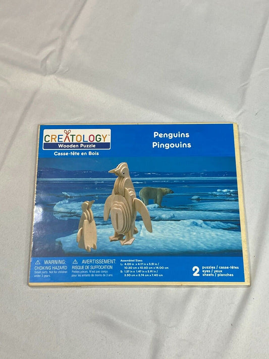 Creatology Wooden Puzzle Penguin