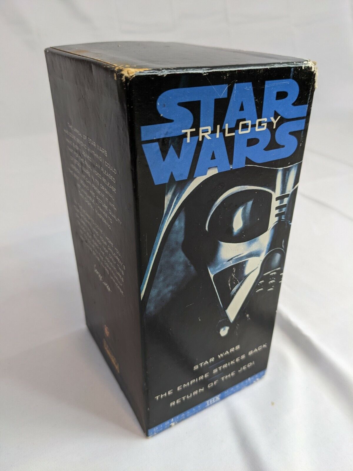 Star Wars Trilogy 3-Tape Set (VHS 1995) Digitally Remastered Lucas Film