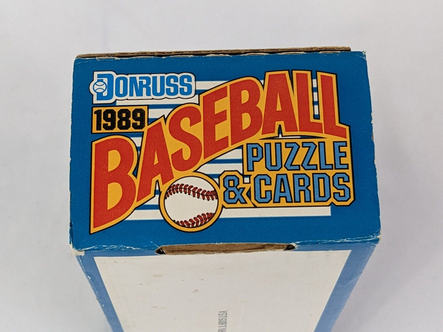 Donruss 1989 MLB Major League Baseball Collectible Puzzle & Cards