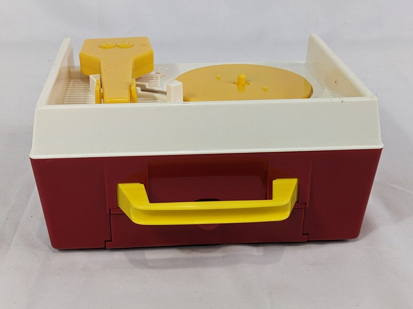 Fisher Price Music Box Record Player Retro Kids Children Toy W/ 5 Discs Works